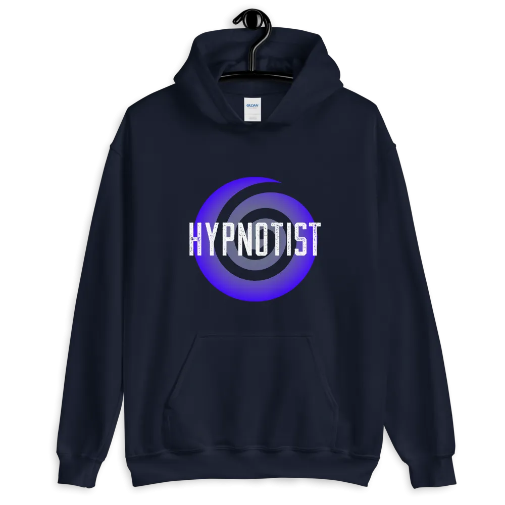 "HYPNOTIST" with spiral Unisex Hoodie