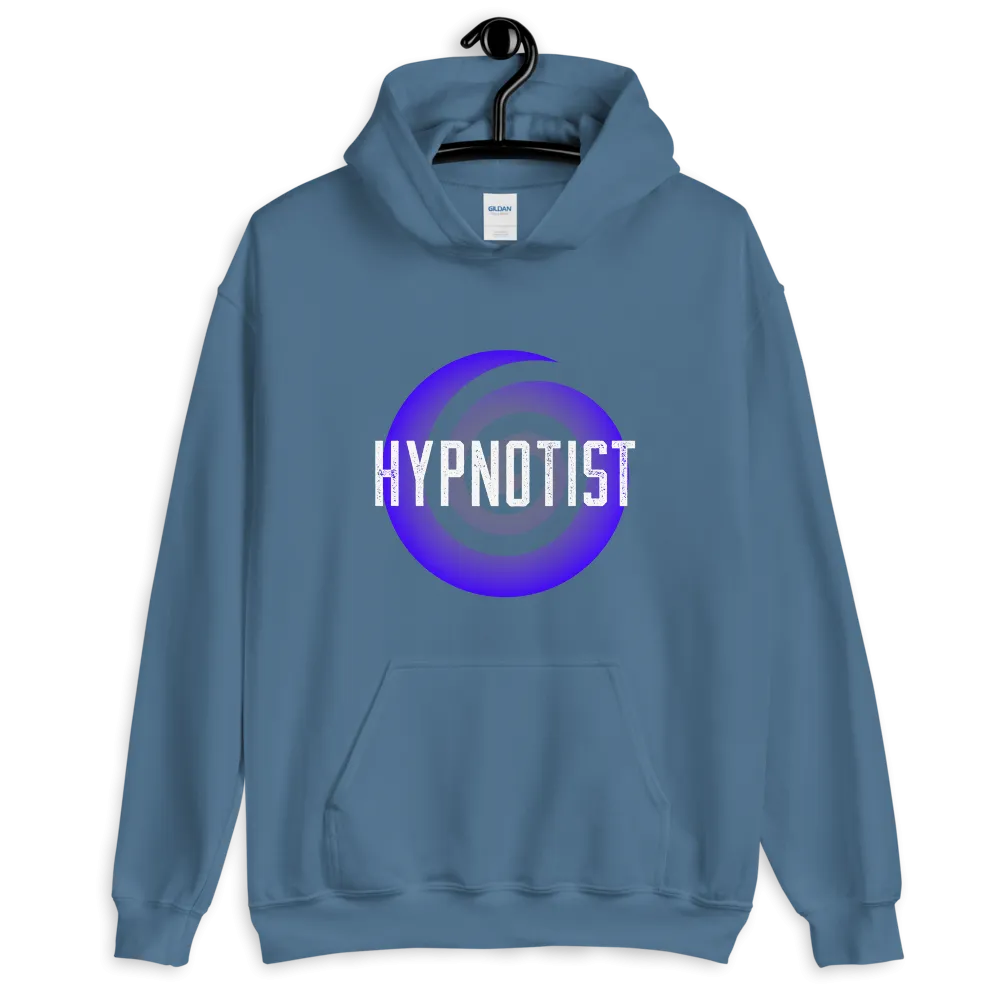 "HYPNOTIST" with spiral Unisex Hoodie