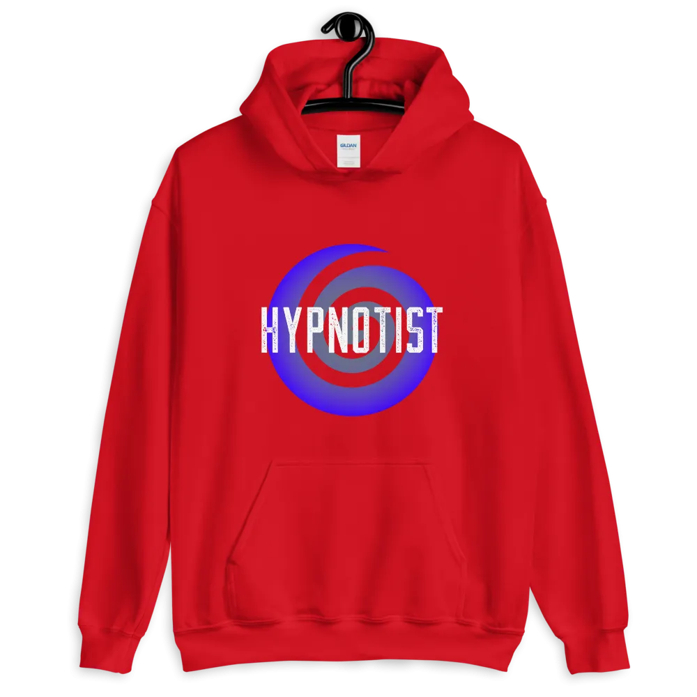 "HYPNOTIST" with spiral Unisex Hoodie