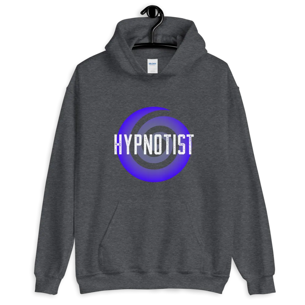 "HYPNOTIST" with spiral Unisex Hoodie