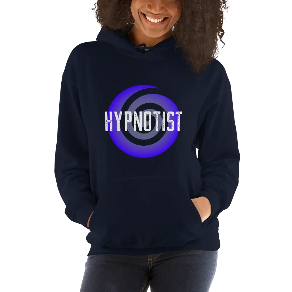 "HYPNOTIST" with spiral Unisex Hoodie