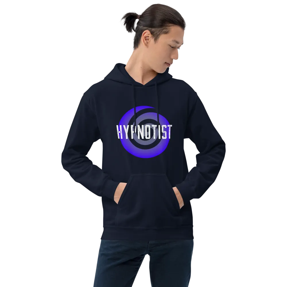 "HYPNOTIST" with spiral Unisex Hoodie