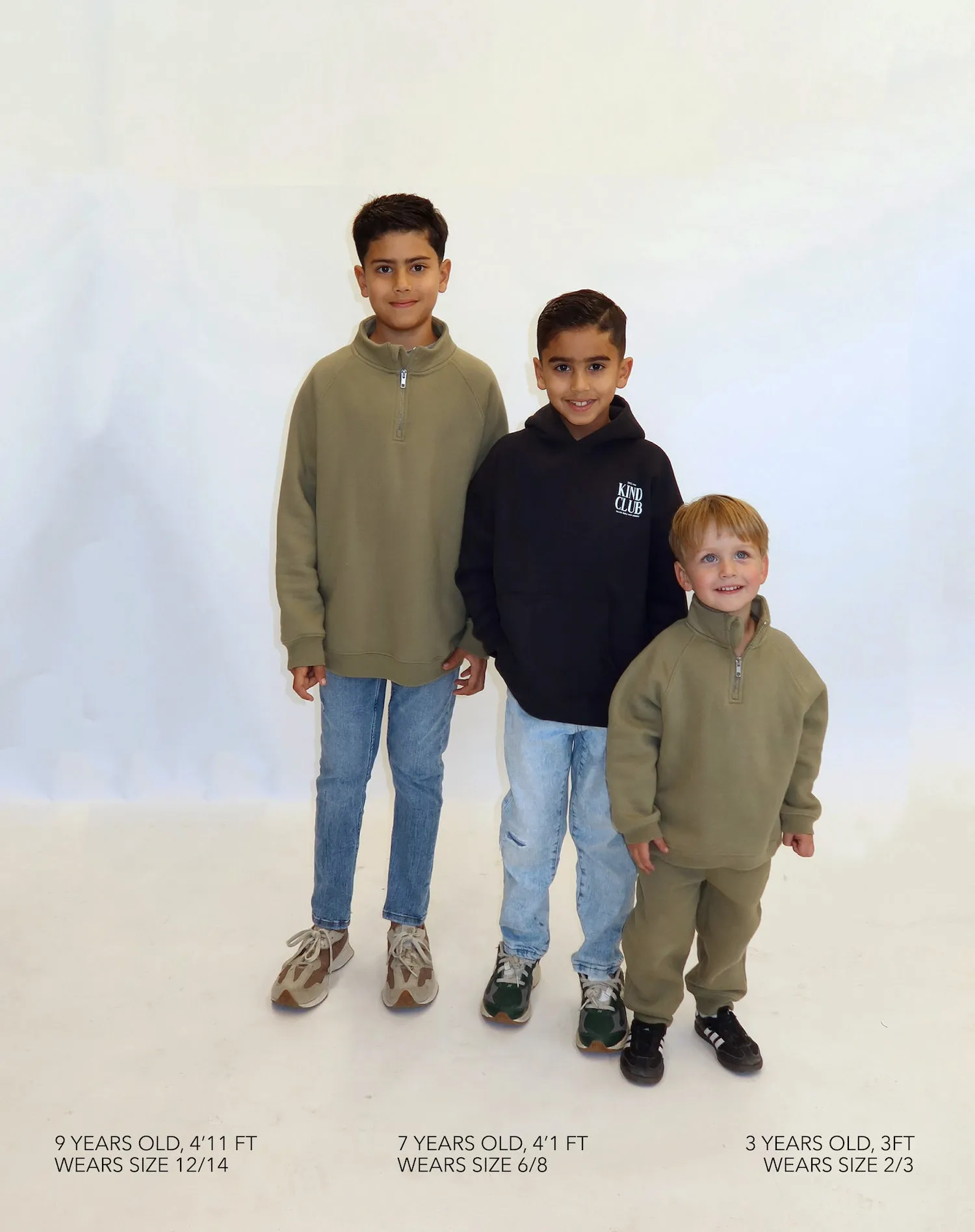 "Kind Club" Kids Big Sister Hoodie