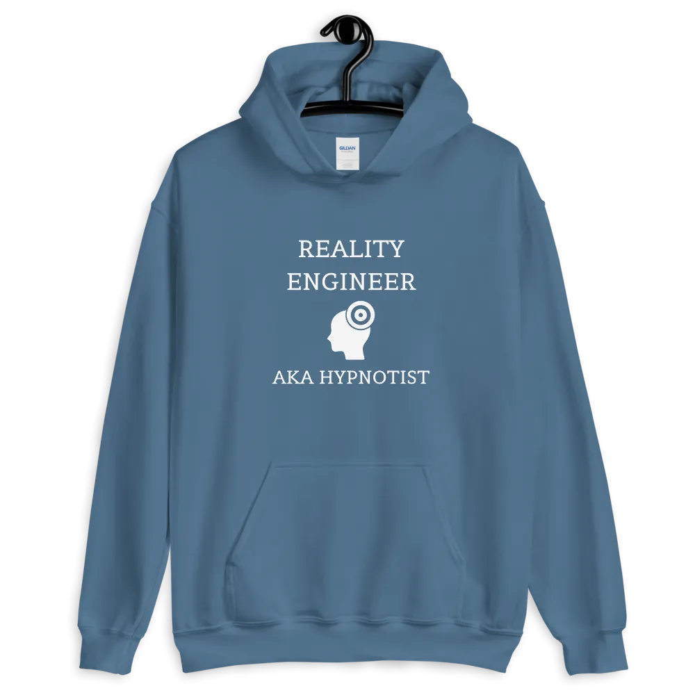 "REALITY ENGINEER AKA HYPNOTIST" Unisex Hoodie