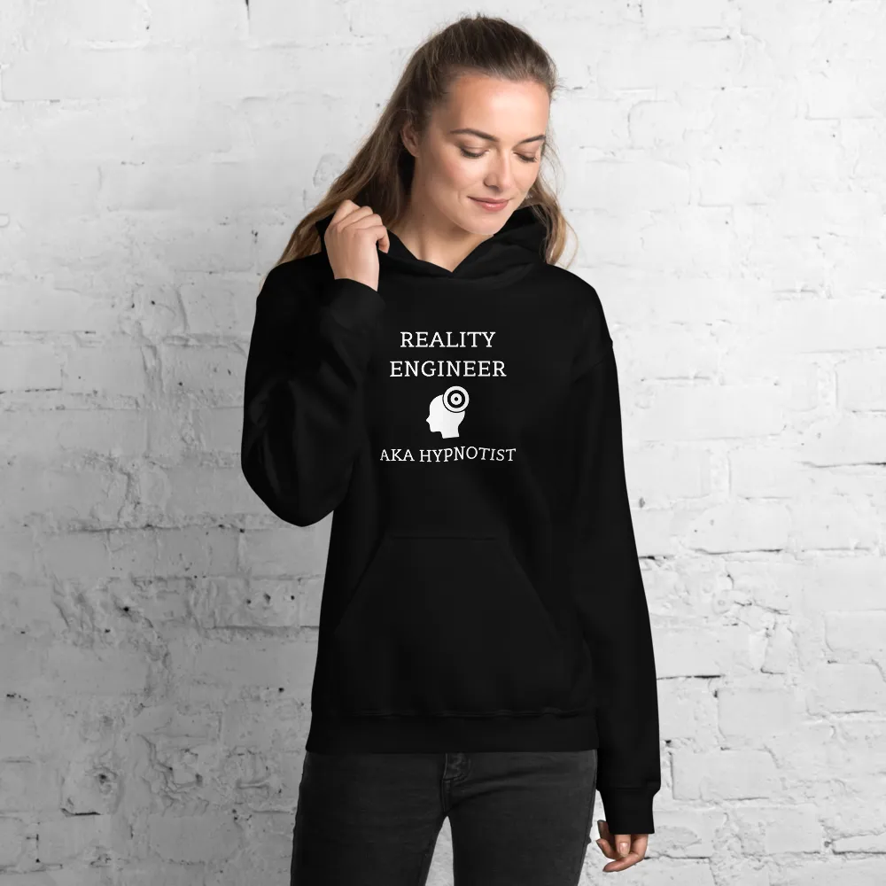 "REALITY ENGINEER AKA HYPNOTIST" Unisex Hoodie