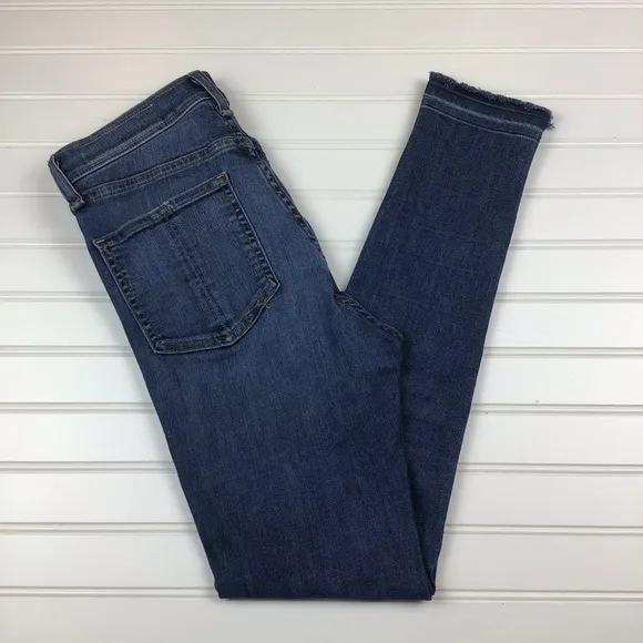 rag &amp; bone hi rise ankle skinny jeans