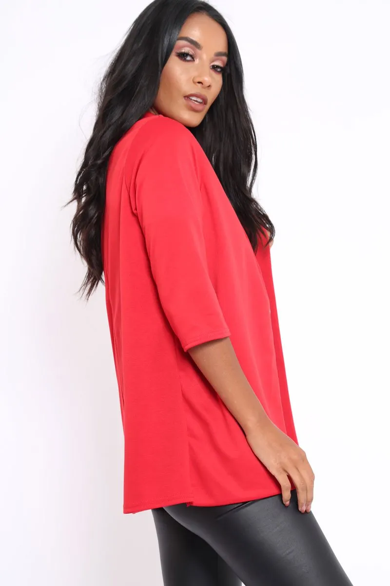 Red Blazer - Karrie
