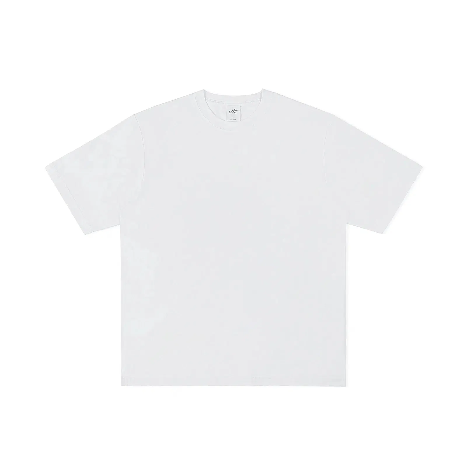 Round Neck Solid Color T-shirt