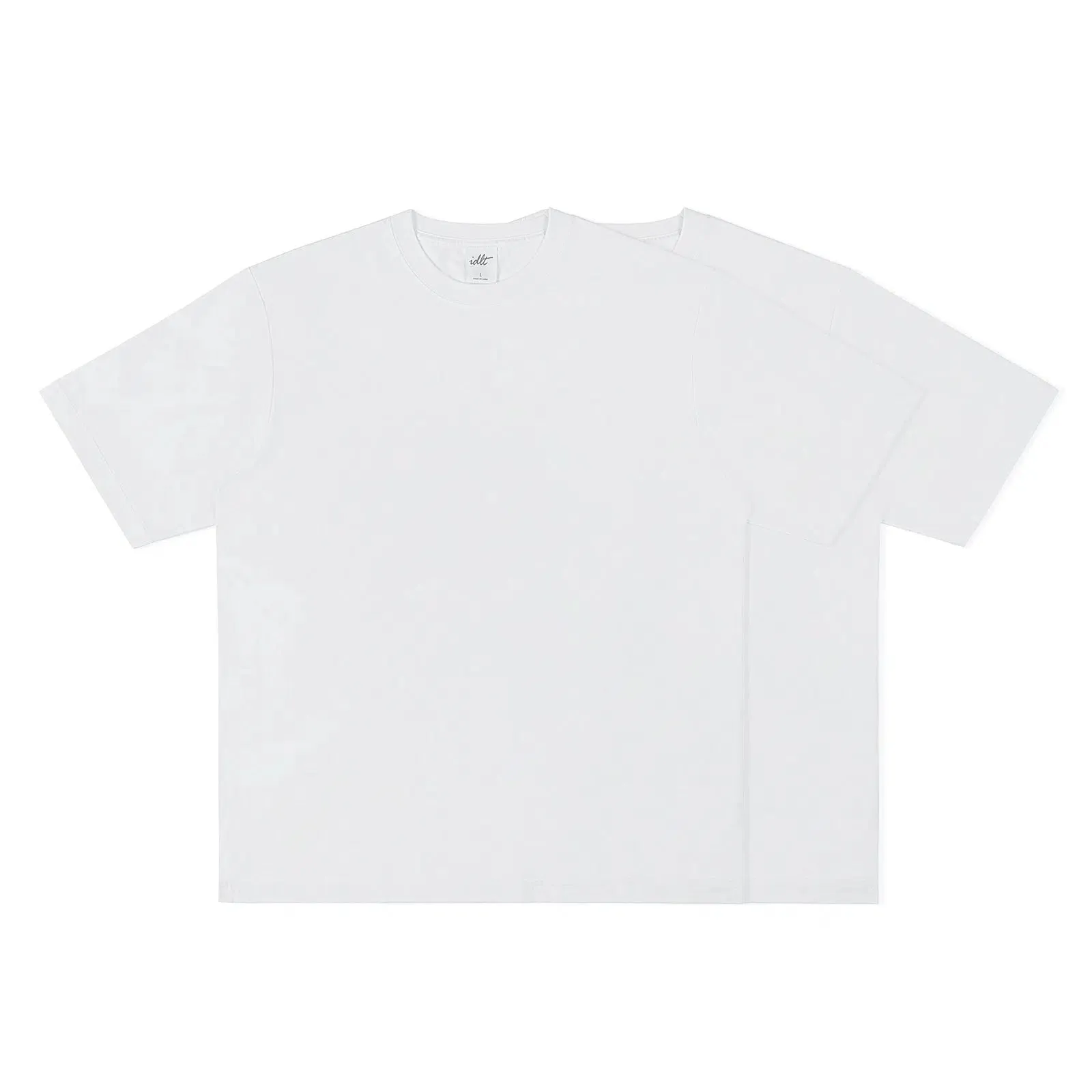 Round Neck Solid Color T-shirt