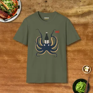 Sake Octopus T-Shirt