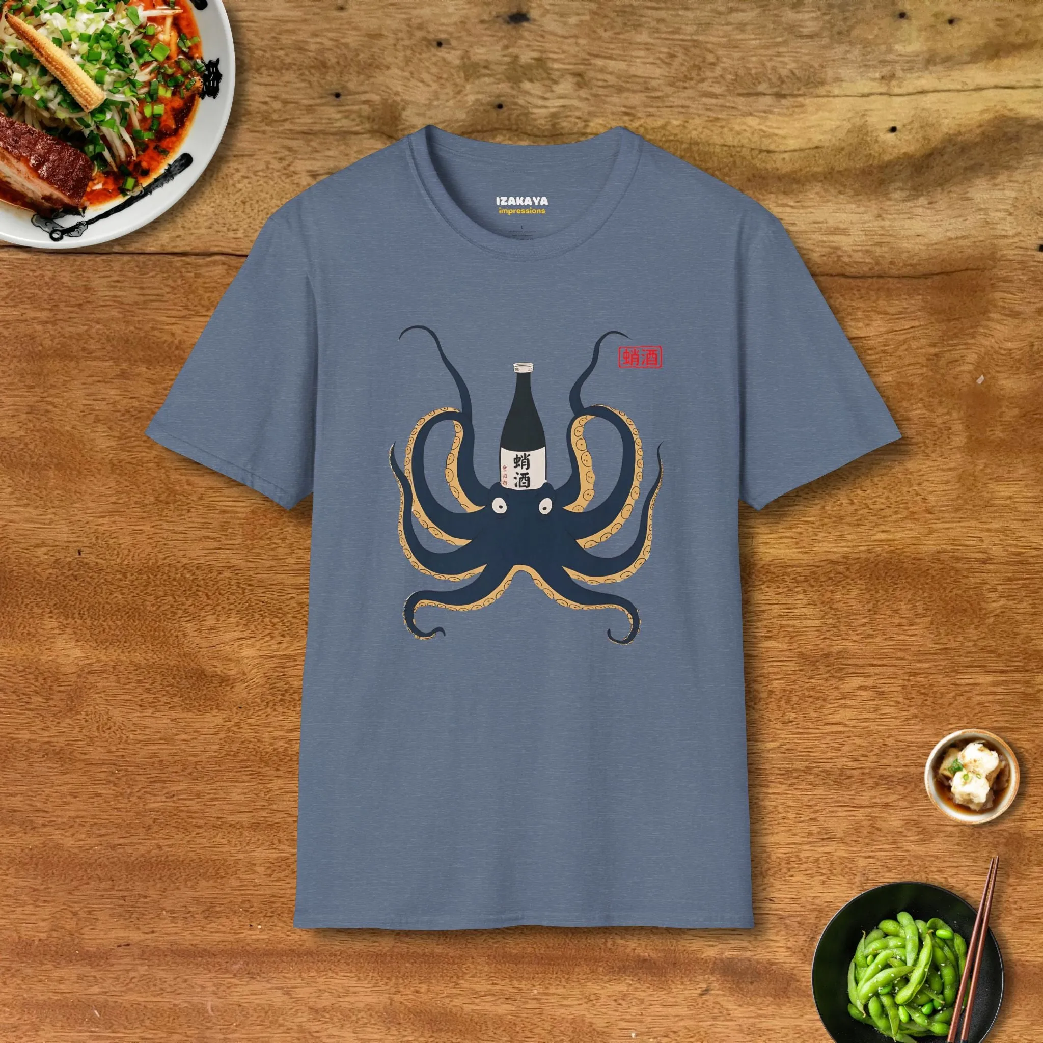 Sake Octopus T-Shirt