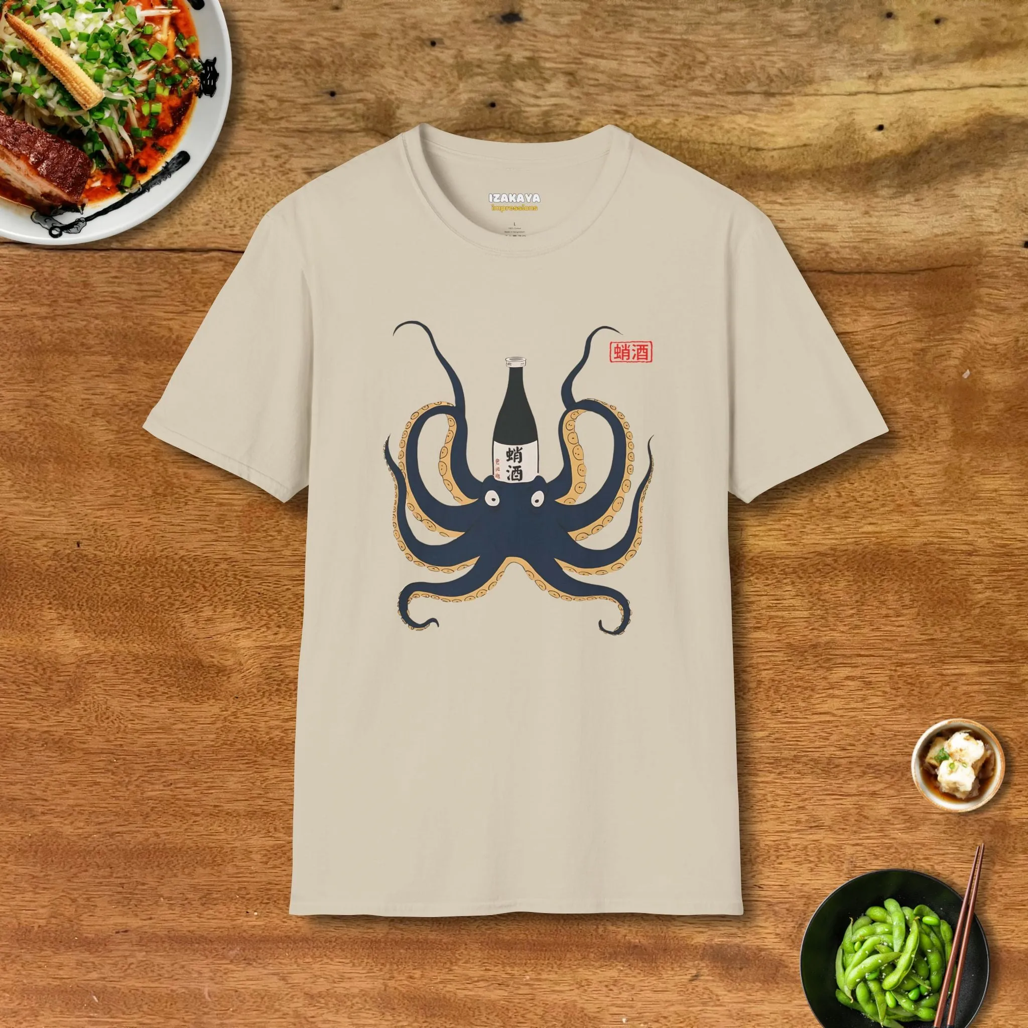 Sake Octopus T-Shirt