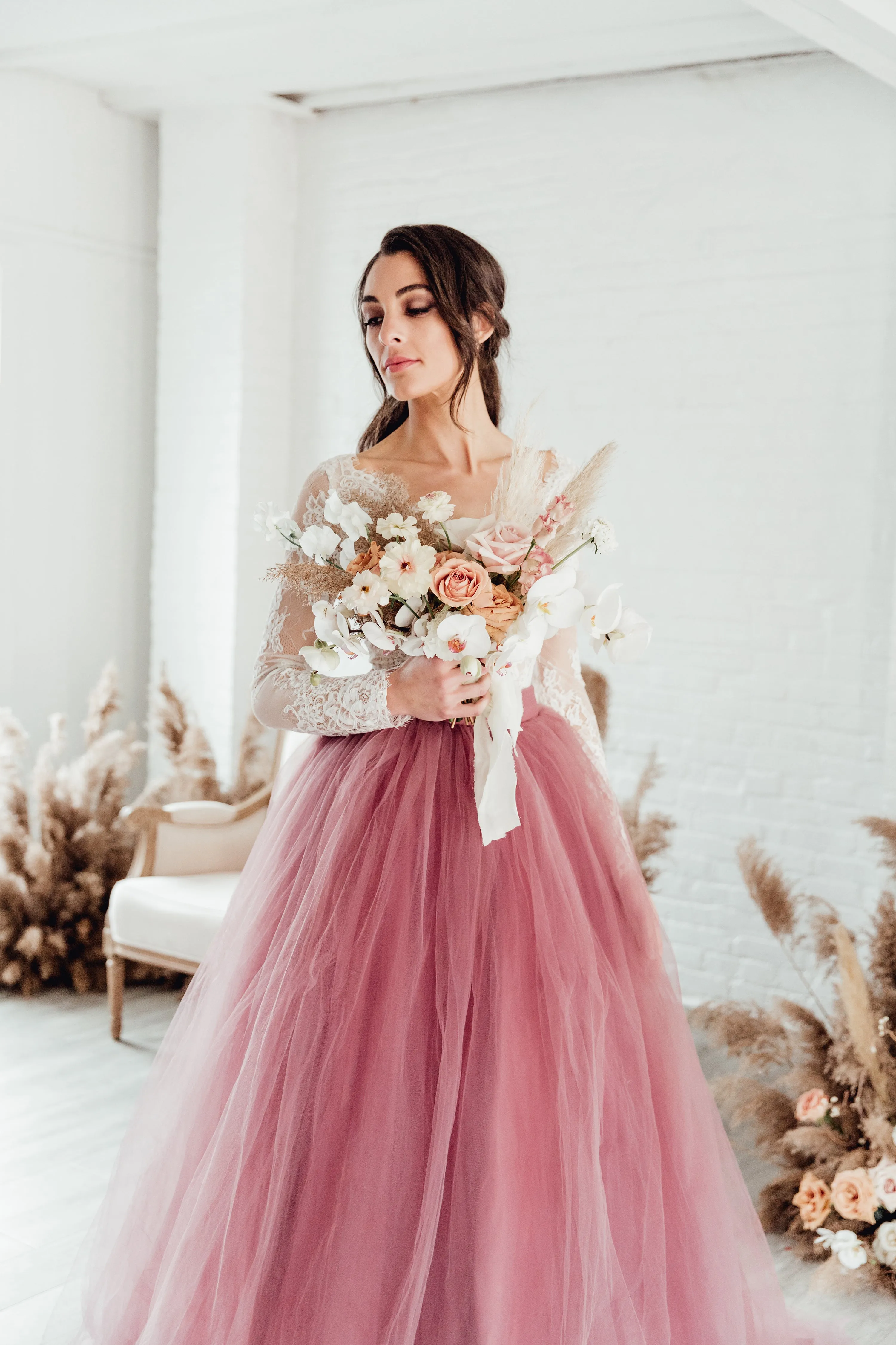 SAMPLE SALE: Norma J Skirt in Mauve