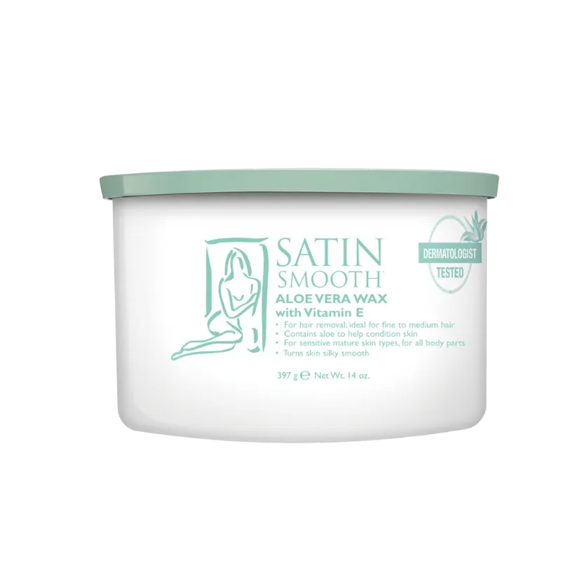 Satin Smooth - Aloe Vera Wax, 396g