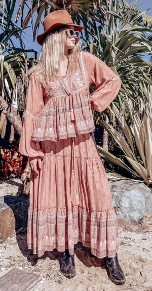 Serenity Blouse - Rose Dawn