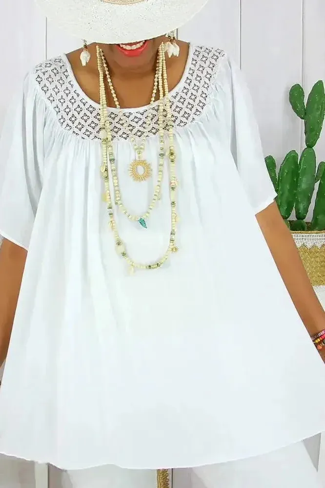 Silvana - Summer Cloth With Short Sleeve