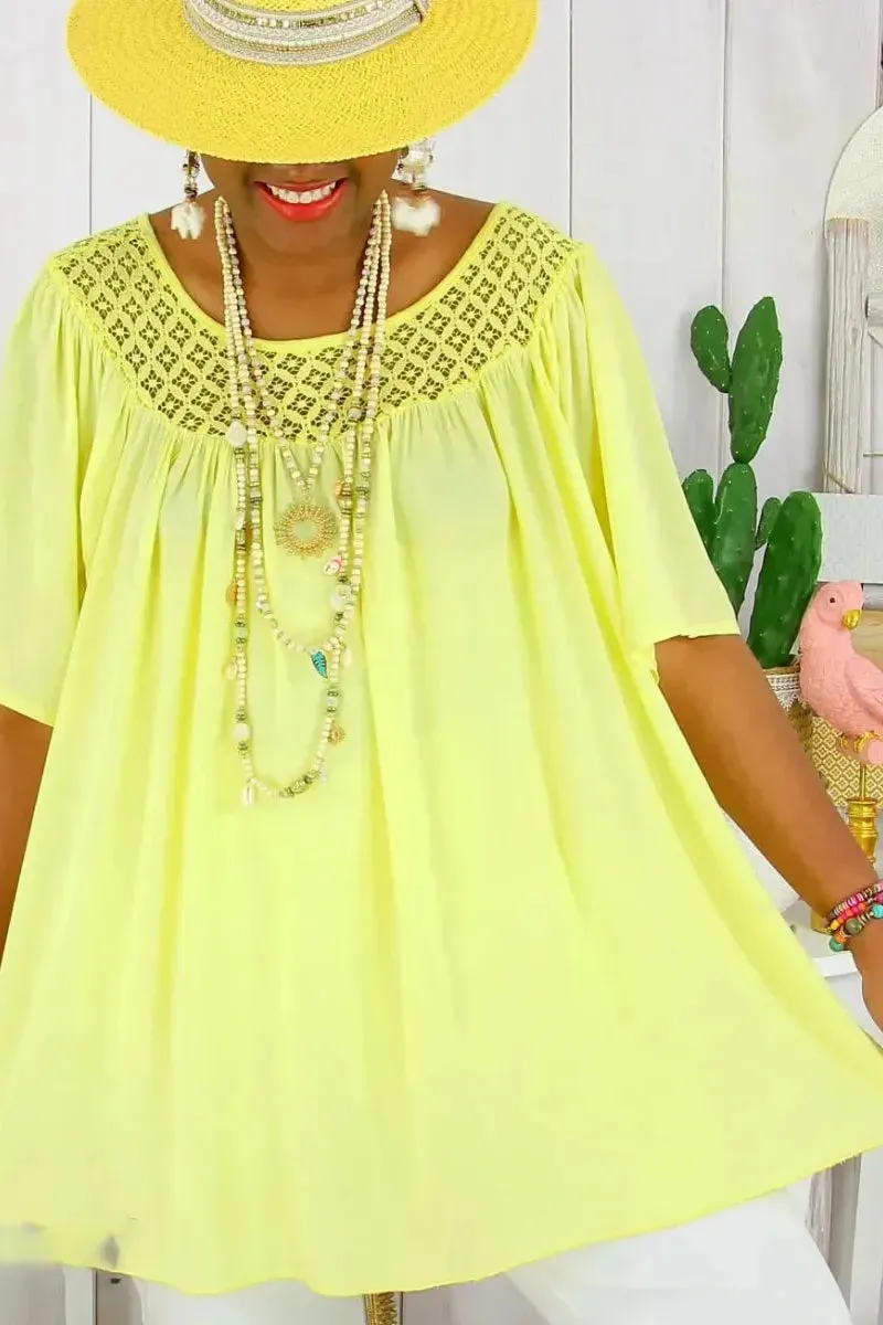 Silvana - Summer Cloth With Short Sleeve