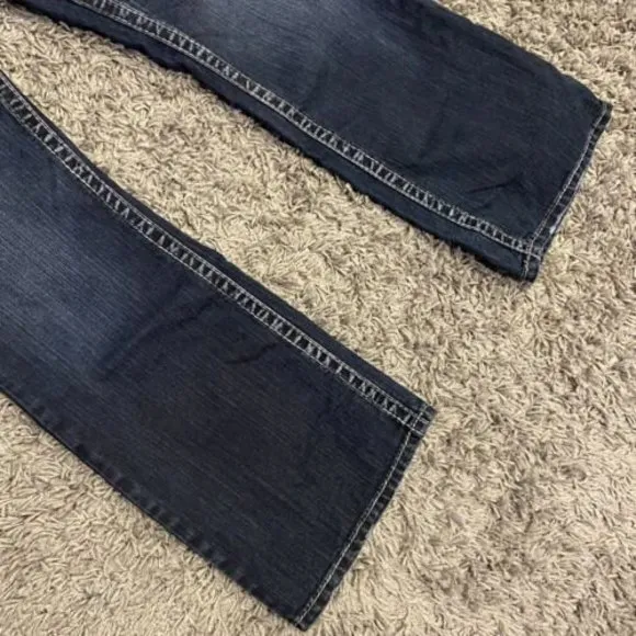 Silver Jeans Women’s Suki Surplus Dark Wash Size W34 X L30