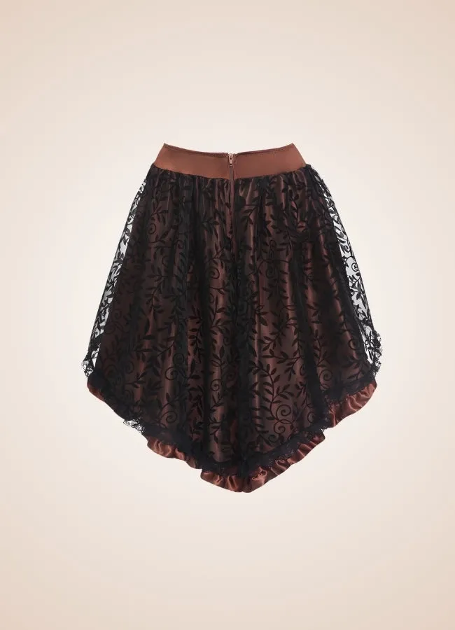 Steampunk Pirate Short Skirt