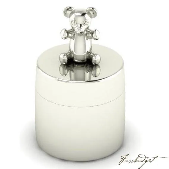 Sterling Silver Teddy Box