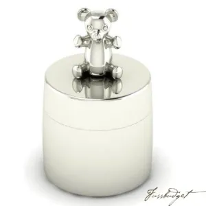 Sterling Silver Teddy Box