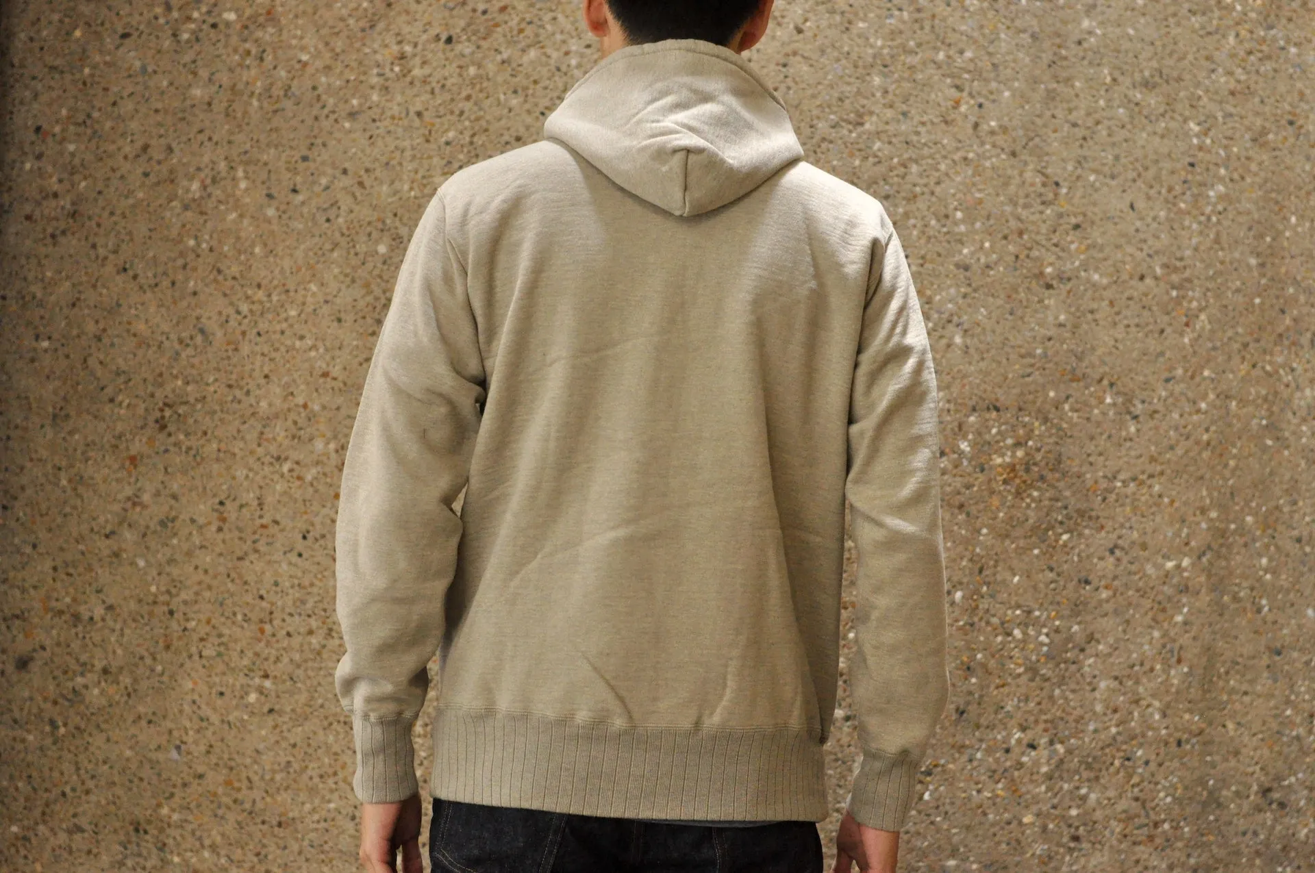 Studio D'Artisan 12oz 'Suvin Gold' Loopwheeled Pull Over (Heather Grey)