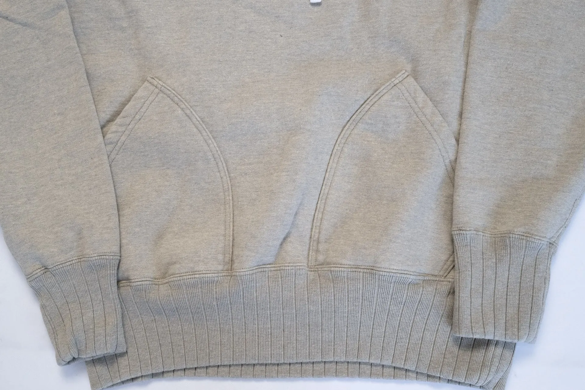 Studio D'Artisan 12oz 'Suvin Gold' Loopwheeled Pull Over (Heather Grey)