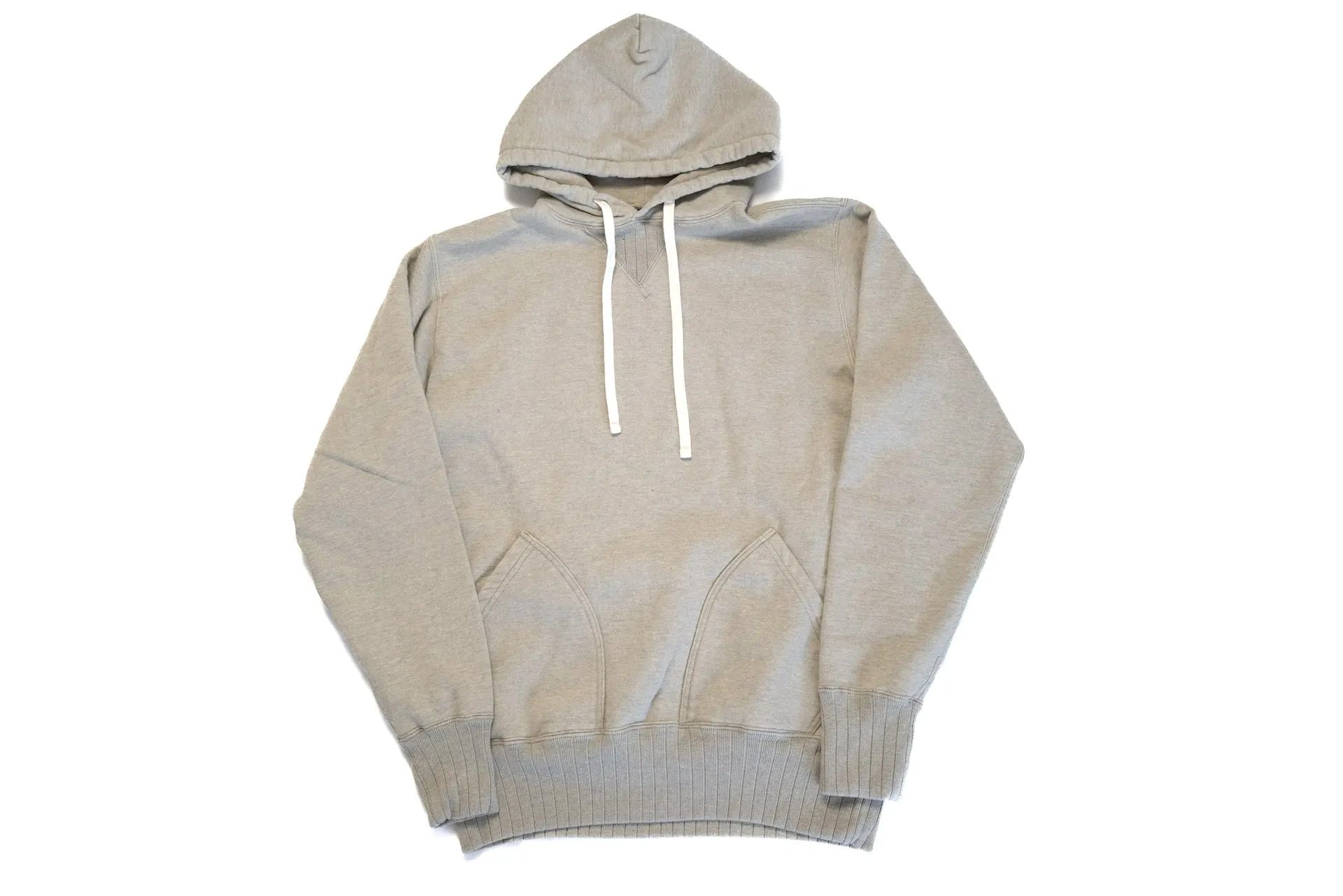Studio D'Artisan 12oz 'Suvin Gold' Loopwheeled Pull Over (Heather Grey)