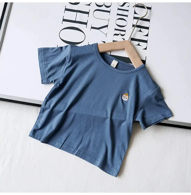Style Baby Ice Silk T-Shirt for Boys and Girls
