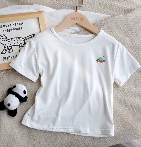 Style Baby Ice Silk T-Shirt for Boys and Girls