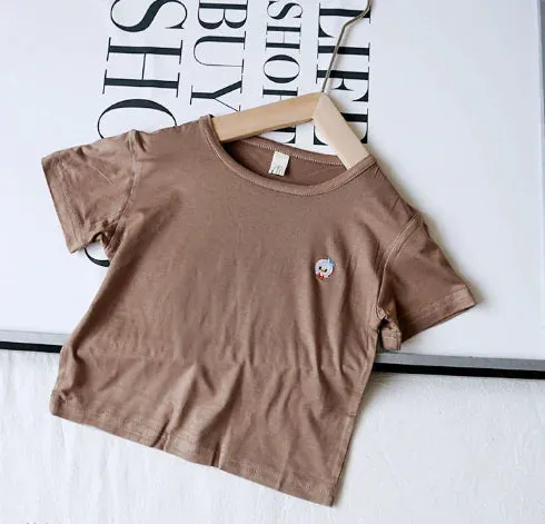 Style Baby Ice Silk T-Shirt for Boys and Girls