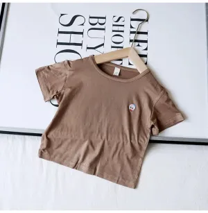 Style Baby Ice Silk T-Shirt for Boys and Girls