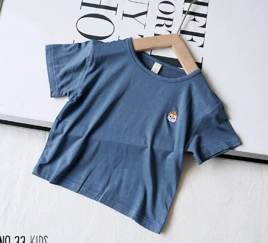 Style Baby Ice Silk T-Shirt for Boys and Girls