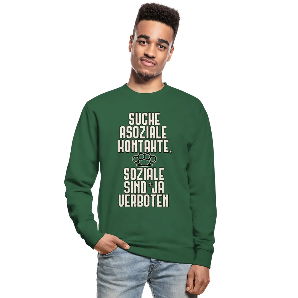 Suche asoziale Kontakte soziale sind ja verboten - Pullover