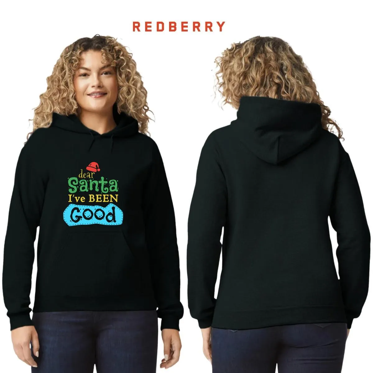 Sudadera Deportiva Mujer Navideña Hoodie 010
