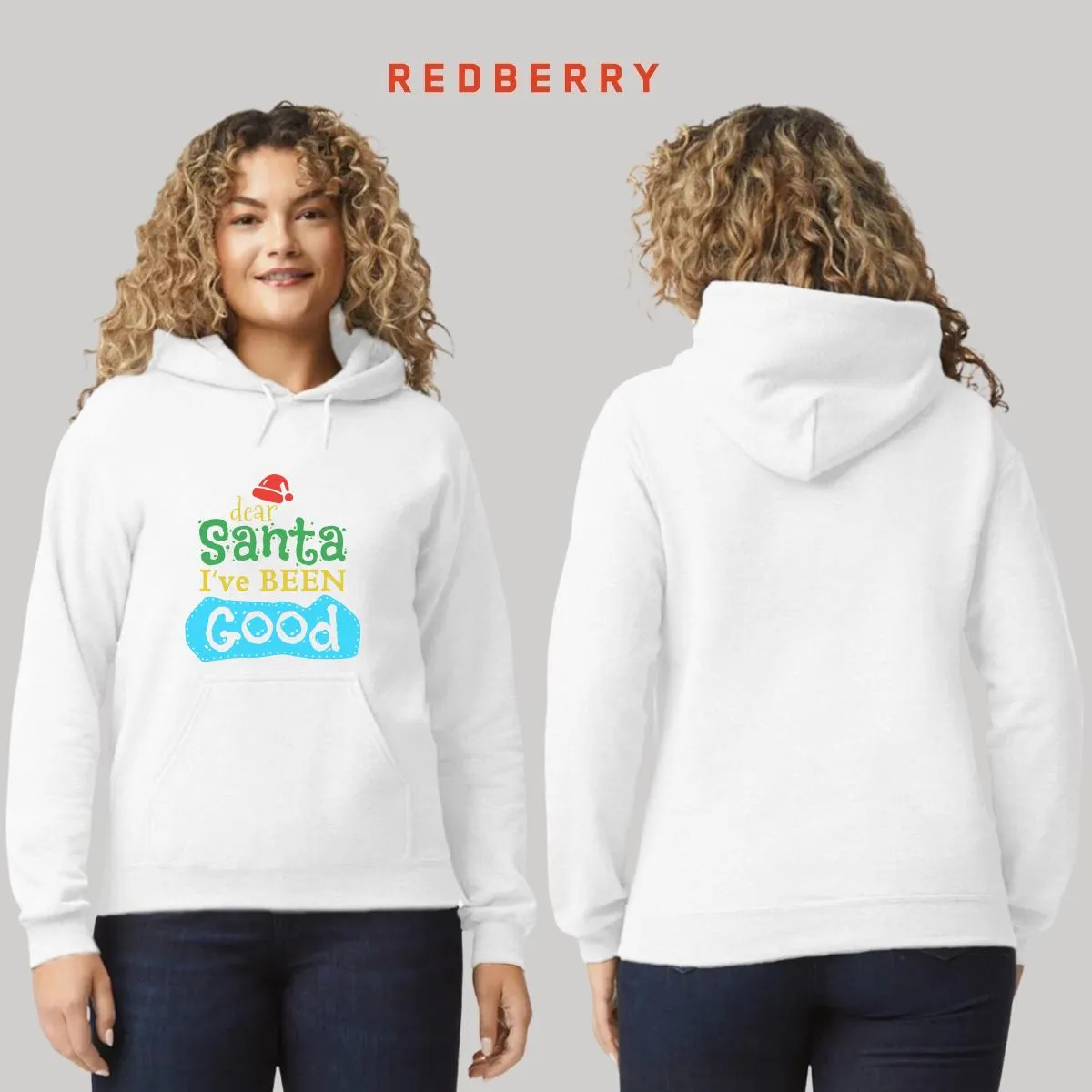 Sudadera Deportiva Mujer Navideña Hoodie 010