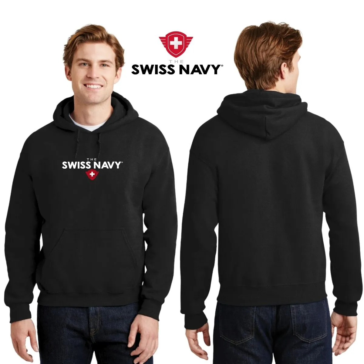 Sudadera Hombre Hoodie The Swiss Navy Logo