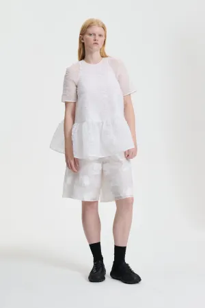 SUSI | TOP NIMBUS MATELASS… WHITE
