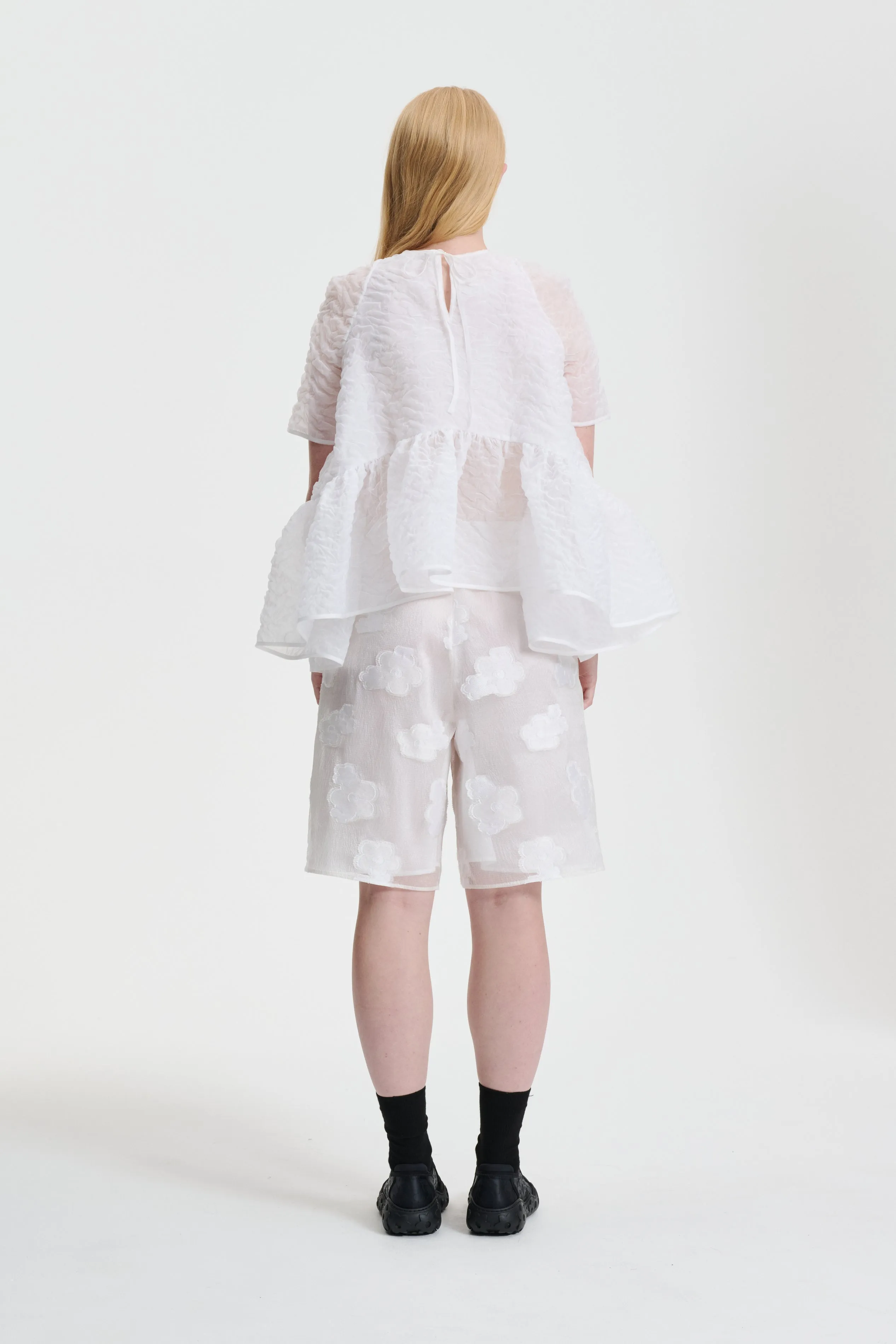SUSI | TOP NIMBUS MATELASS… WHITE
