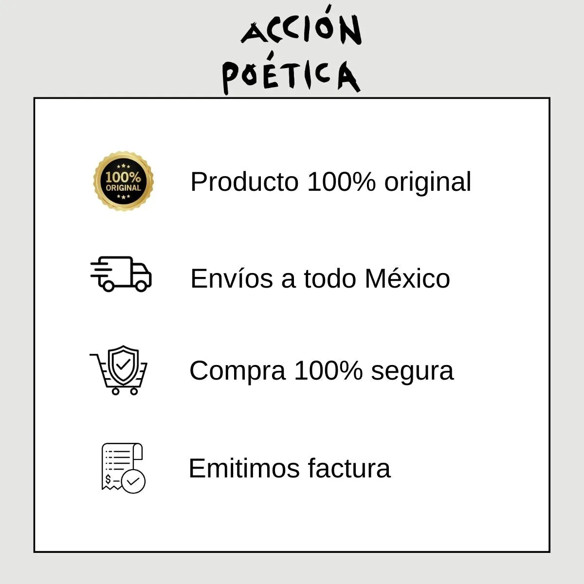 Suéter Acción Poética Unisex No temo Te amo OD77020