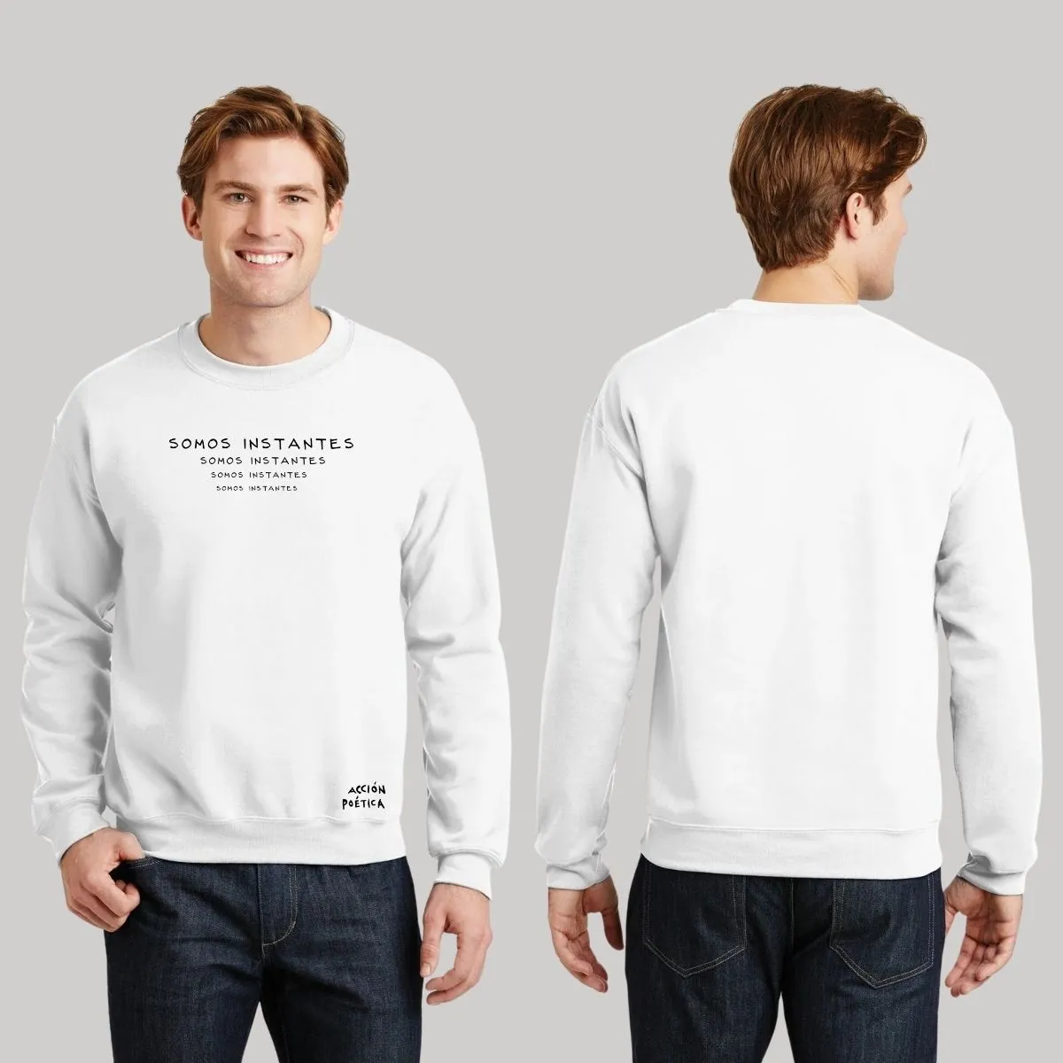 Suéter Acción Poética Unisex Somos instantes OD77013