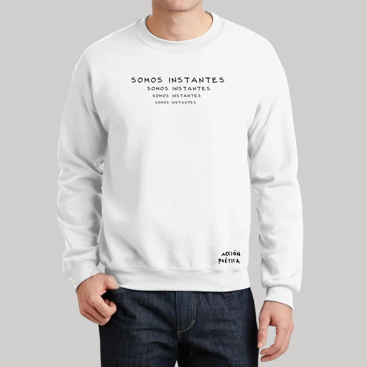 Suéter Acción Poética Unisex Somos instantes OD77013