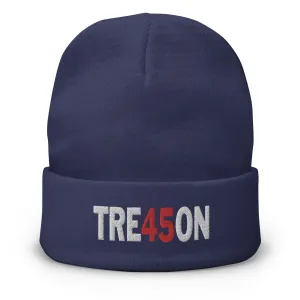 T-R-E-4-5-O-N Embroidered Beanie