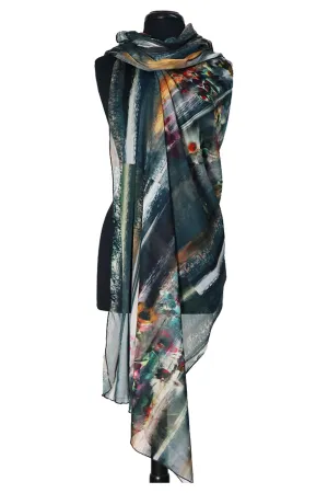 TAMMY Long and Wide Sheer Shawl