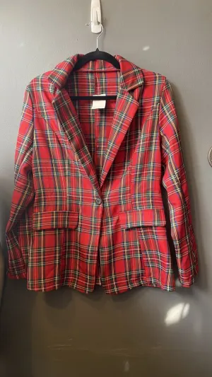 Tartan Blazer