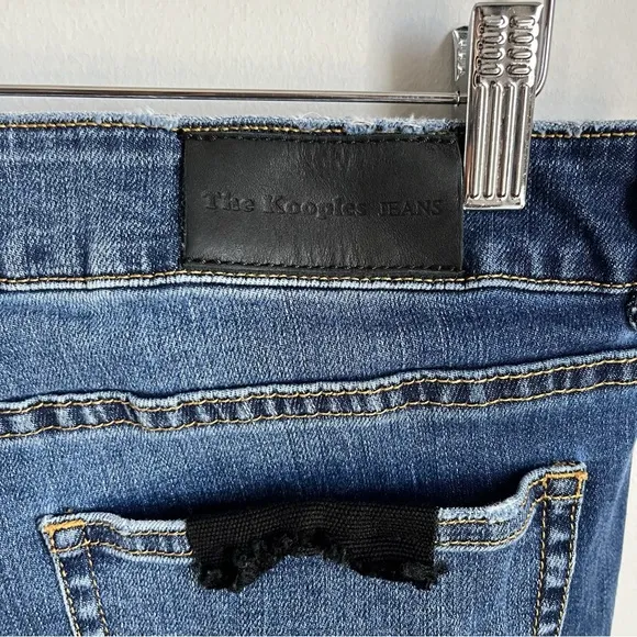 The Kooples Willy Destroy Boyfriend Jeans in Blu88