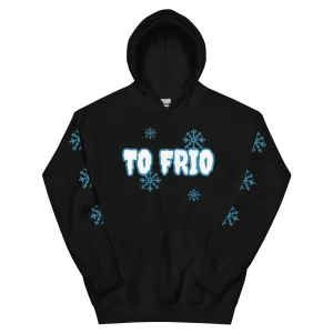 To Frio Snowflake Sleeve Dominican Unisex Hoodie