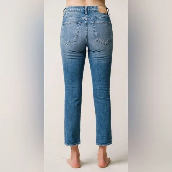 TRAVE REVOLVE Irina Slim Straight Jeans, Breakdown, Size 28