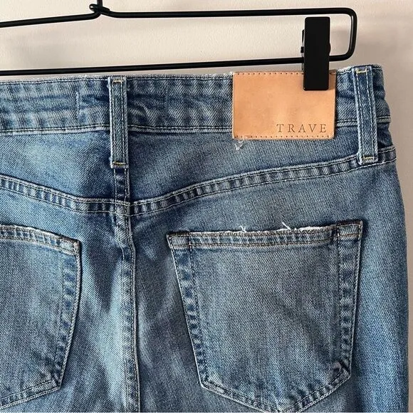 TRAVE REVOLVE Irina Slim Straight Jeans, Breakdown, Size 28