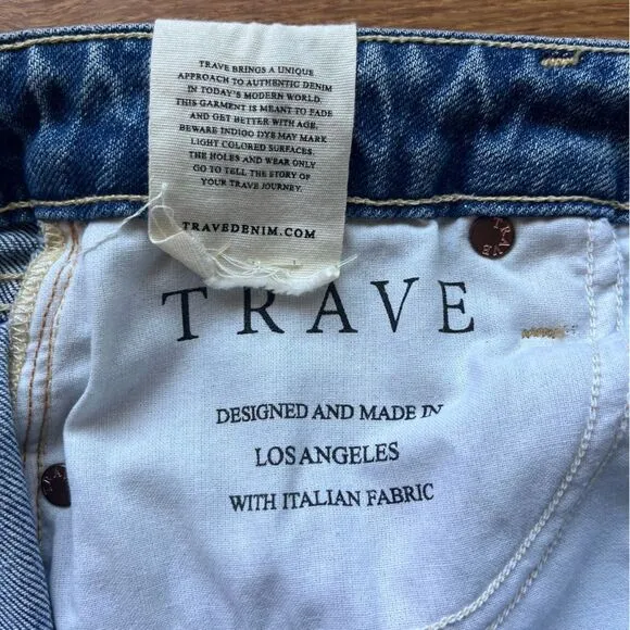 TRAVE REVOLVE Irina Slim Straight Jeans, Breakdown, Size 28